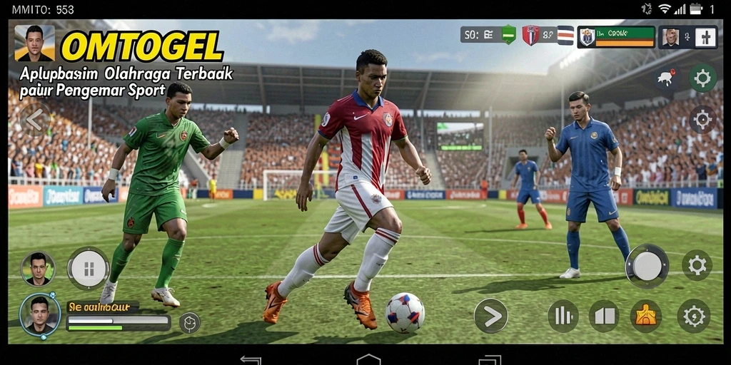 Screenshot OMTOGEL menampilkan gameplay seru dalam olahraga interaktif.